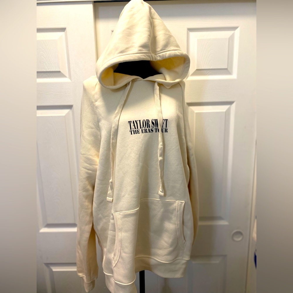 TAYLOR SWIFT OFficial 2023 the eras tour BEIGE HOODie - Picture 8 of 13